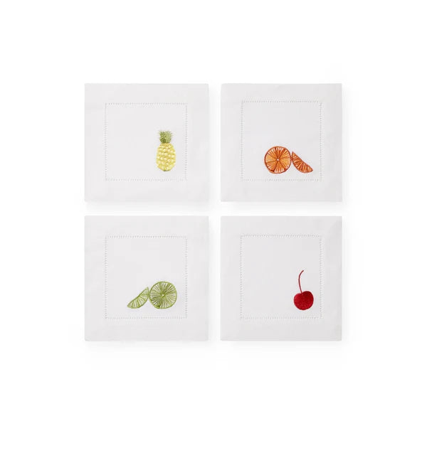 Frutta - Set of 4 Cocktail Napkin