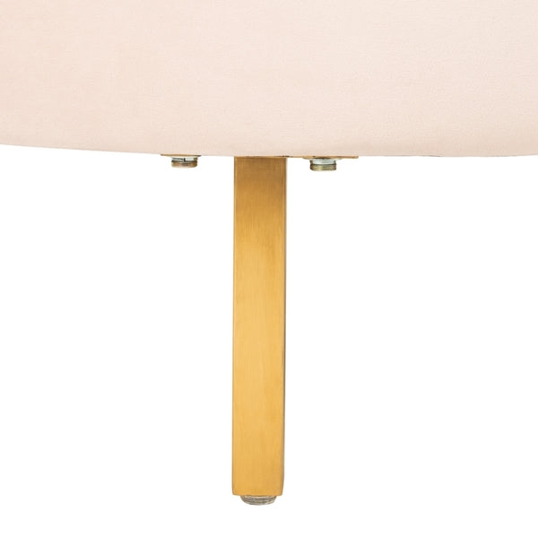 Primrose Curved Sofa - Light Pink