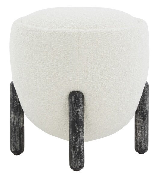 Clarabella Boucle Ottoman