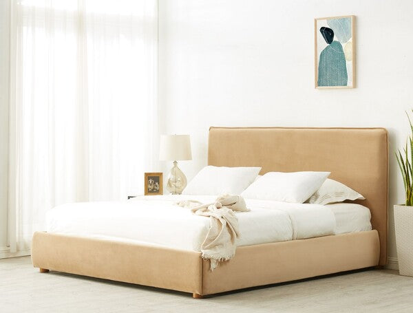 Callahan Velvet King Bed