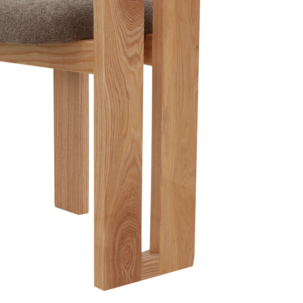 Halloway Boucle And Wood Dining Chair