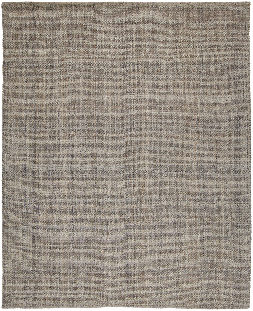 Naples Transitional Solid Ivory Tan Gray Area Rug (12' x 15')