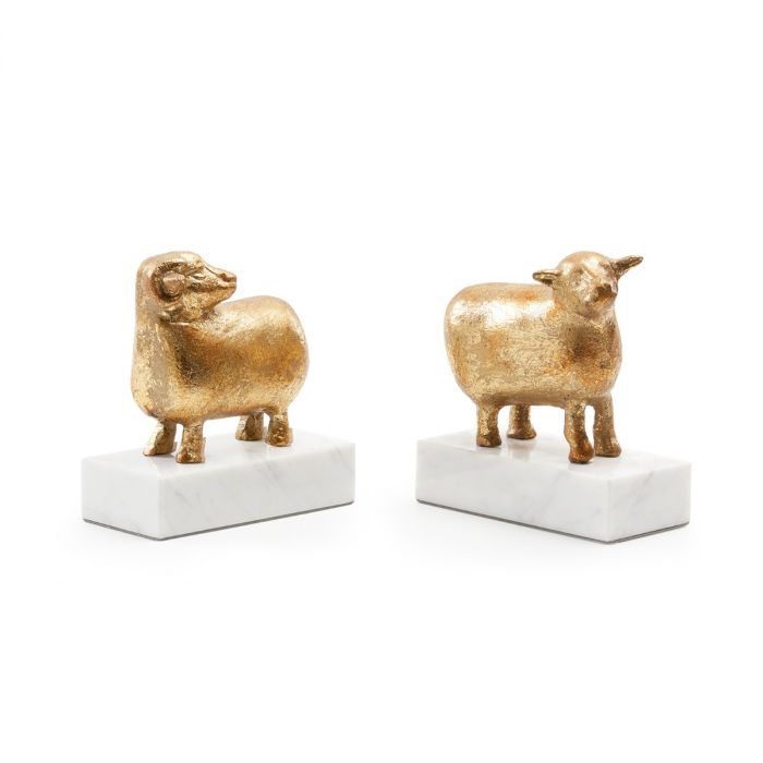 Sheep Bookends, Pair