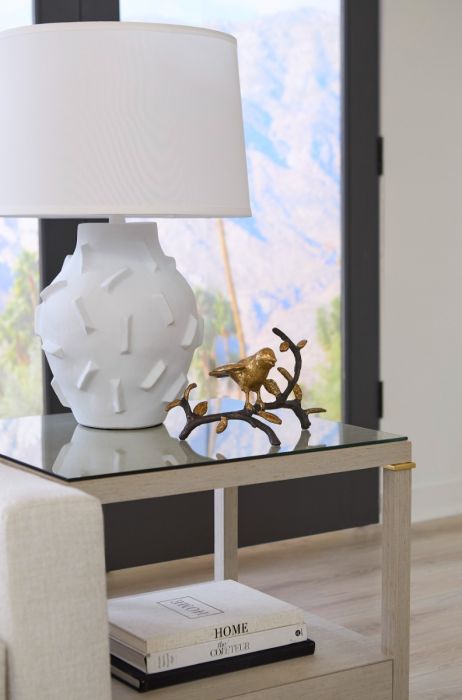 Bracque Lamp With Shade, Cool White