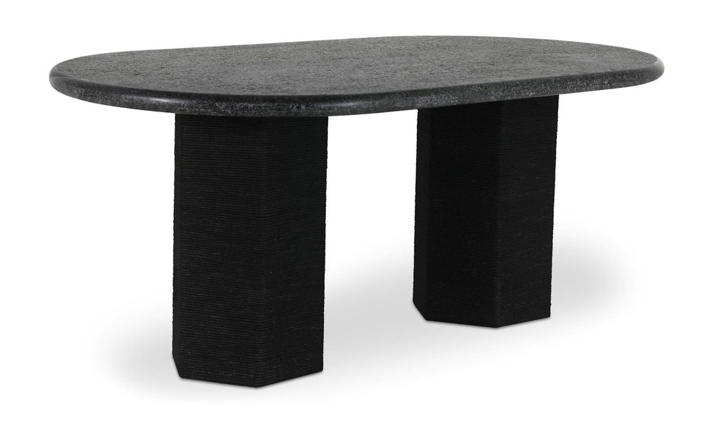 Sartoria Dining Table Black Granite