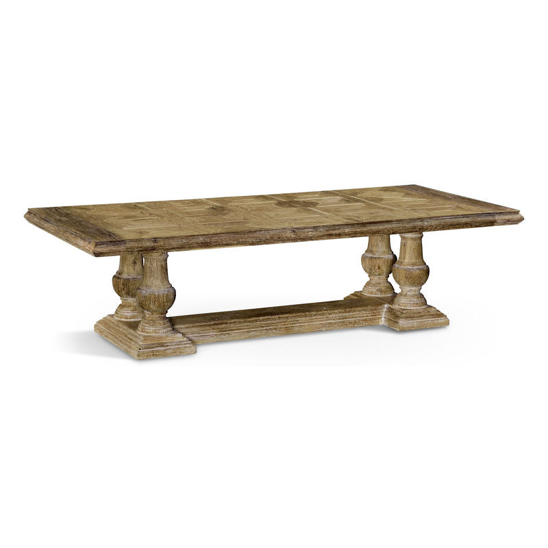 Casual Accents Medium Driftwood Rustic Dining Table