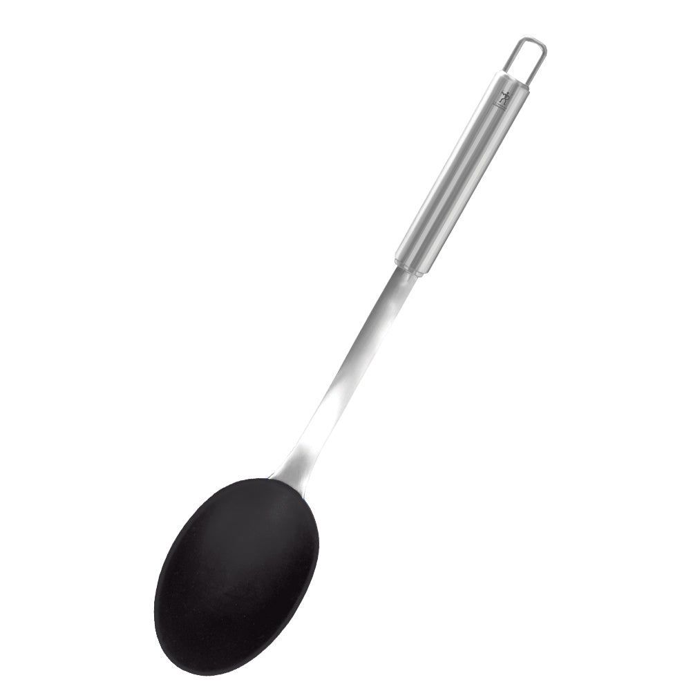 Serving Spoon, Silicone, 18/10 Stainless Steel