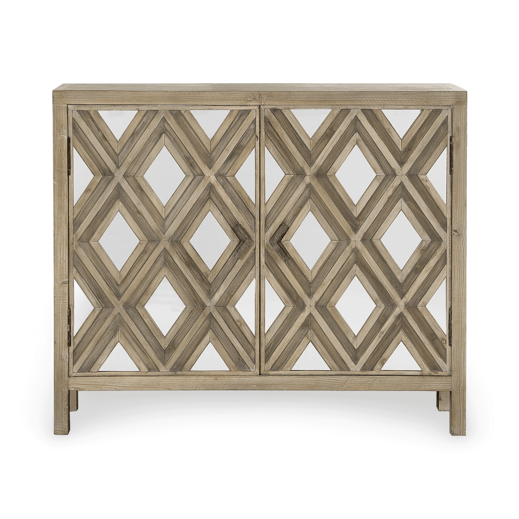 Tahira Mirrored Accent Cabinet