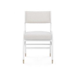 Tamara Arm Chair, Eggshell White