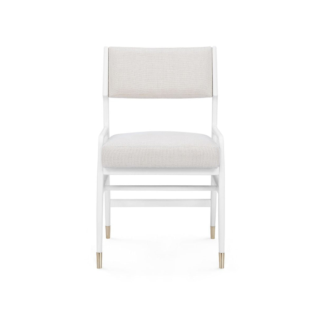 Tamara Armchair - Eggshell White