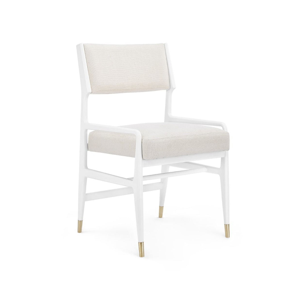 Tamara Armchair - Eggshell White