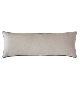 Lodi Textured Decorative Pillow, Plume Feather Insert