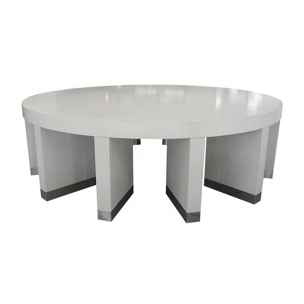 Revolve Cocktail Table, White