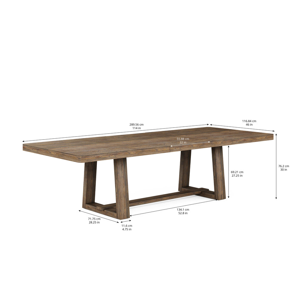 Stockyard Trestle Dining Table