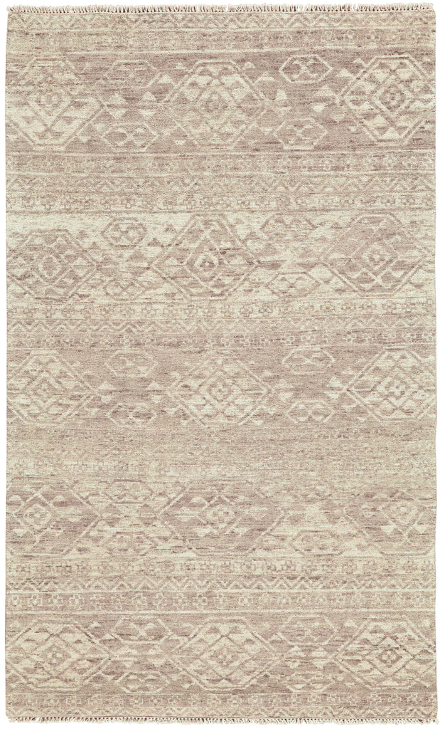 Nizhoni Transitional Southwestern Tan Brown Taupe Area Rug (4' x 6')