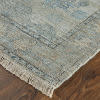 Caldwell Transitional Oriental Blue Gray Taupe Area Rug (10' x 14')