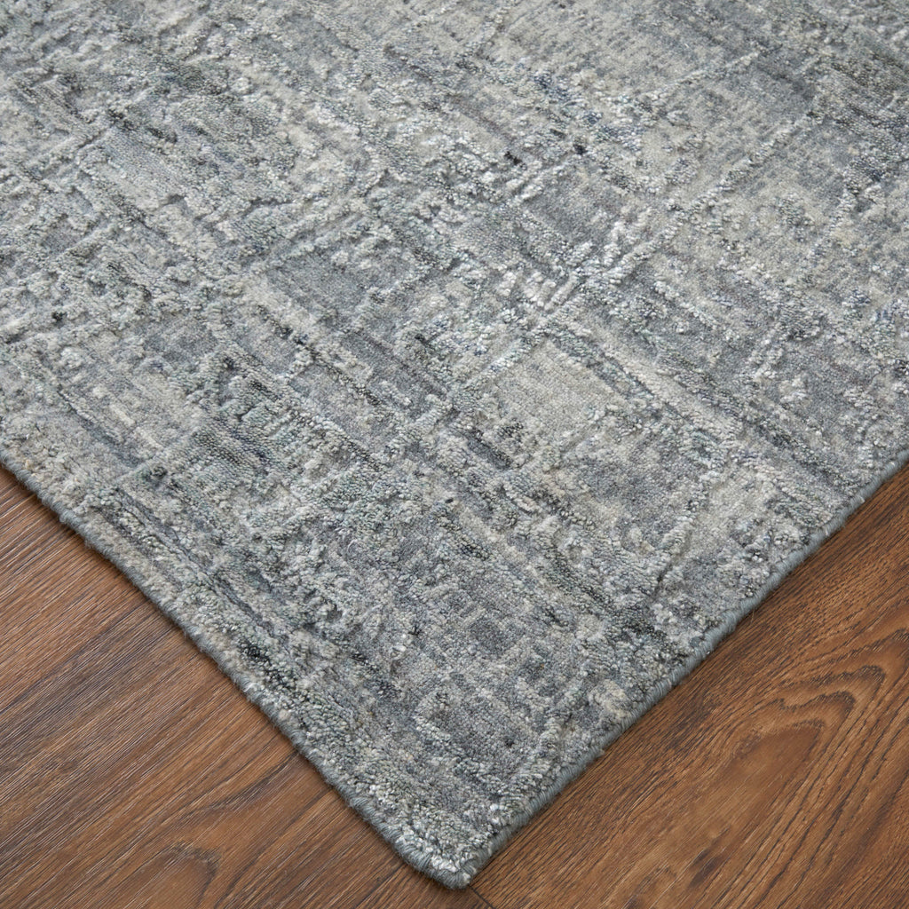 Eastfield Modern Abstract Gray Area Rug (2' x 3' / Pattern 2)