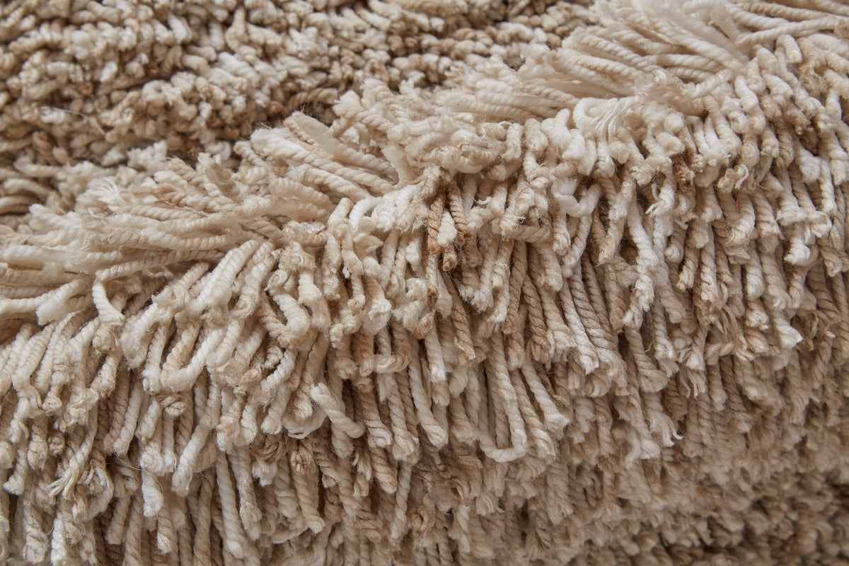 Stoneleigh Modern Solid Tan Ivory Area Rug
