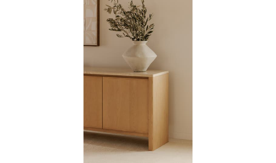 Blake Sideboard, Beige Travertine