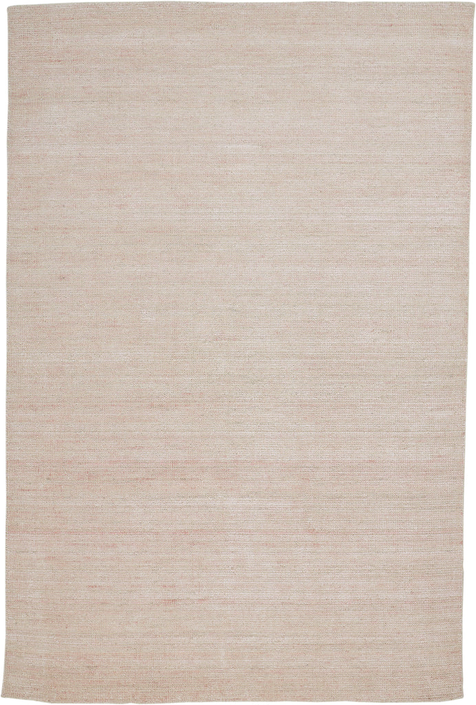 Burke Modern Abstract Pink Tan Area Rug (7'9" x 9'9")