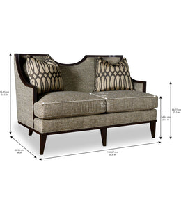 Harper Mineral Loveseat