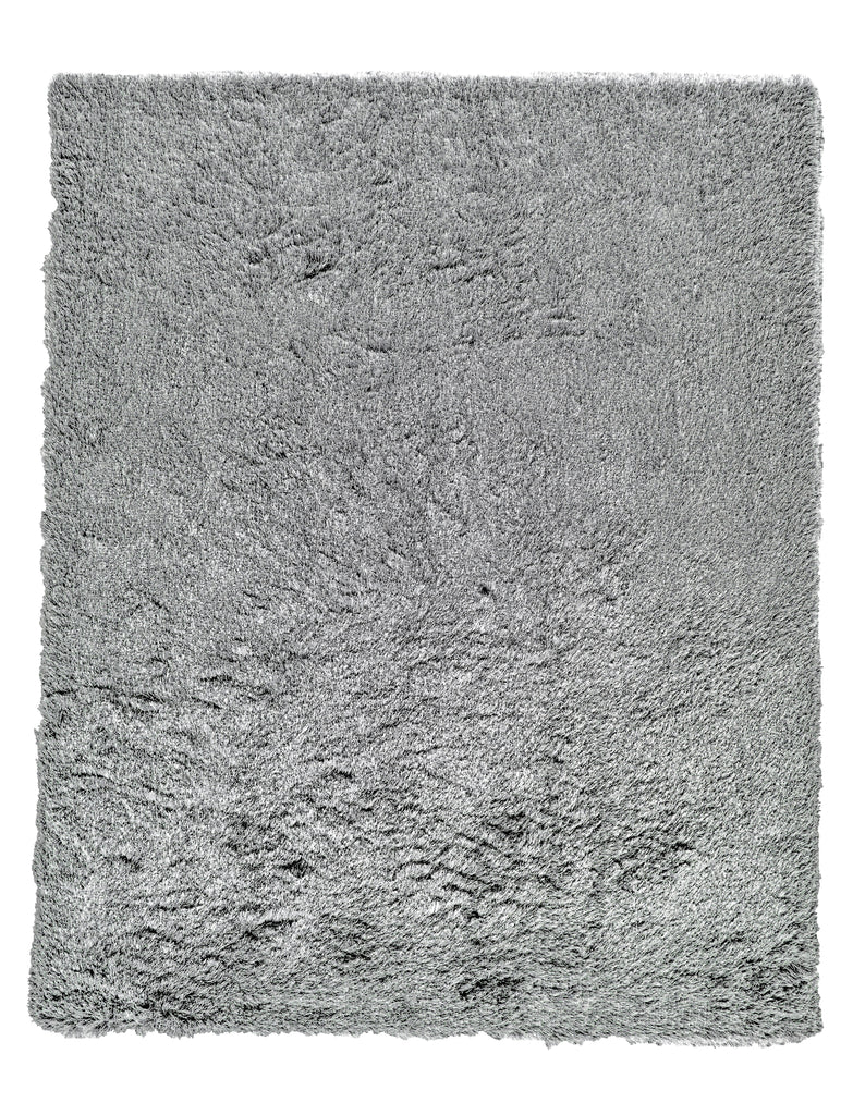 Harlington Modern Solid Gray Silver Area Rug (9' x 12')