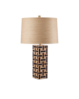 Aarna Black Table Lamp