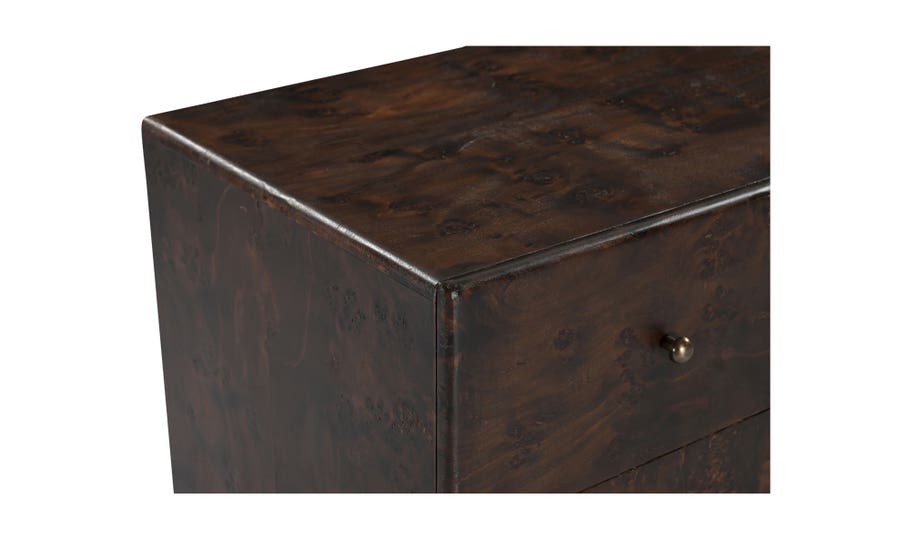 York 3 Drawer Nightstand