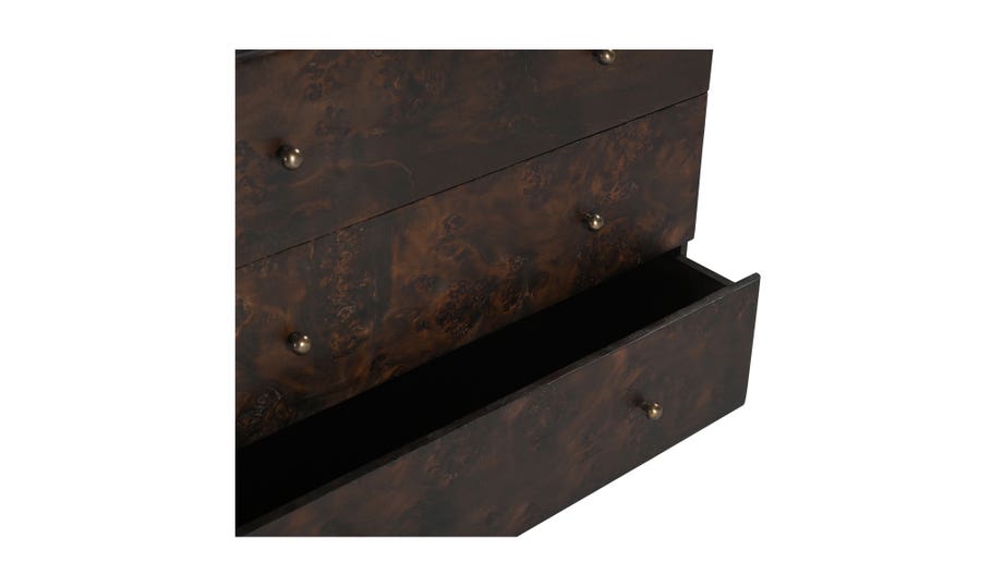 York 3 Drawer Nightstand