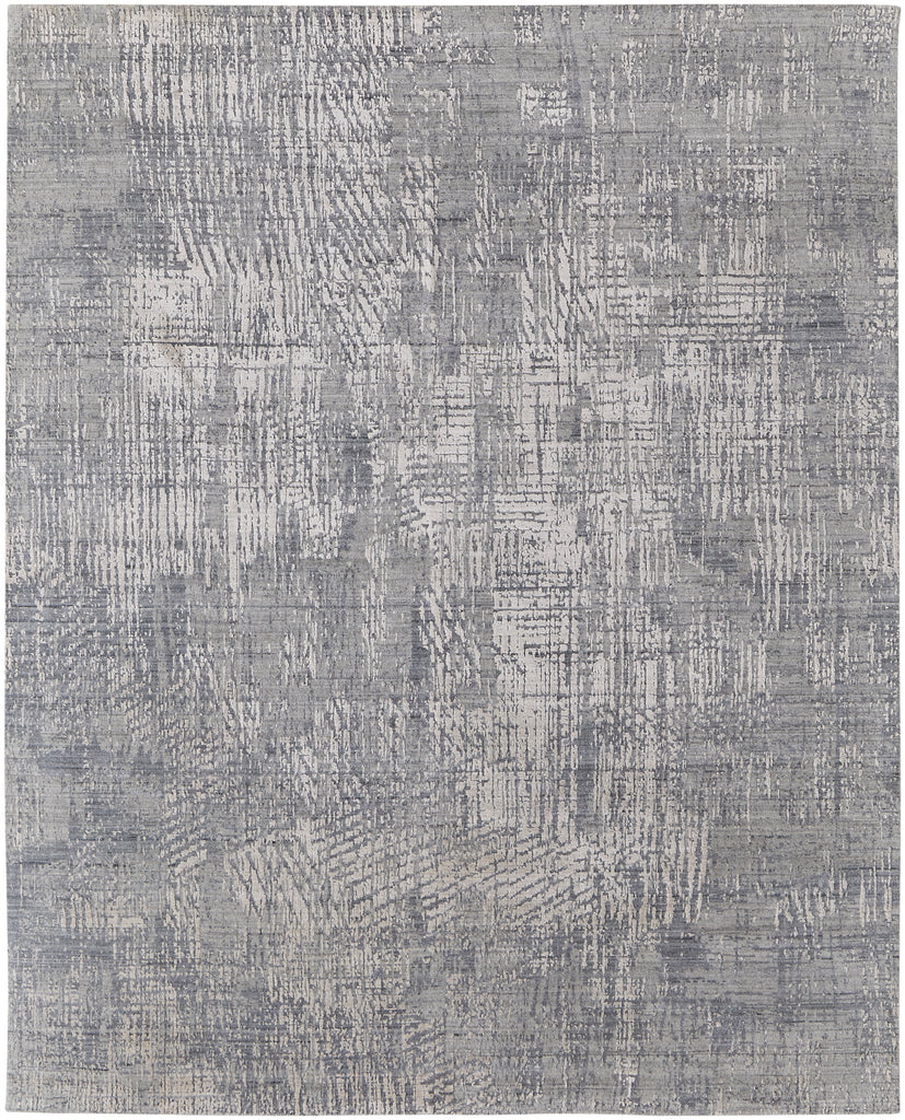 Eastfield Modern Abstract Gray Area Rug (8' x 10' / Pattern 3)