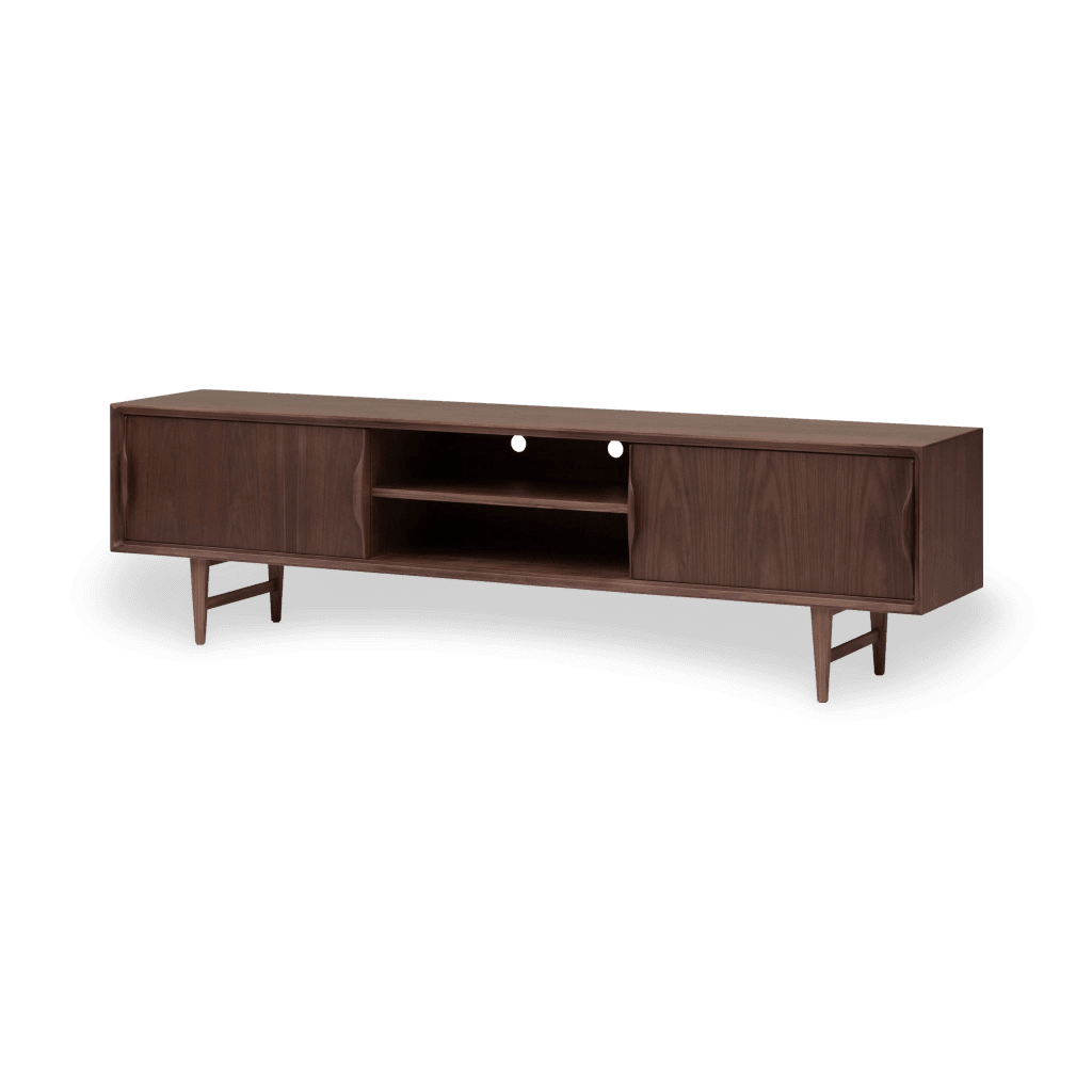 Elisabeth Media Unit Cabinet - Walnut, 78.8in