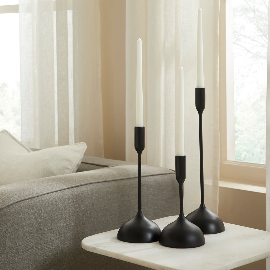 Chambers Set Of 3 Tapered Candle Holder