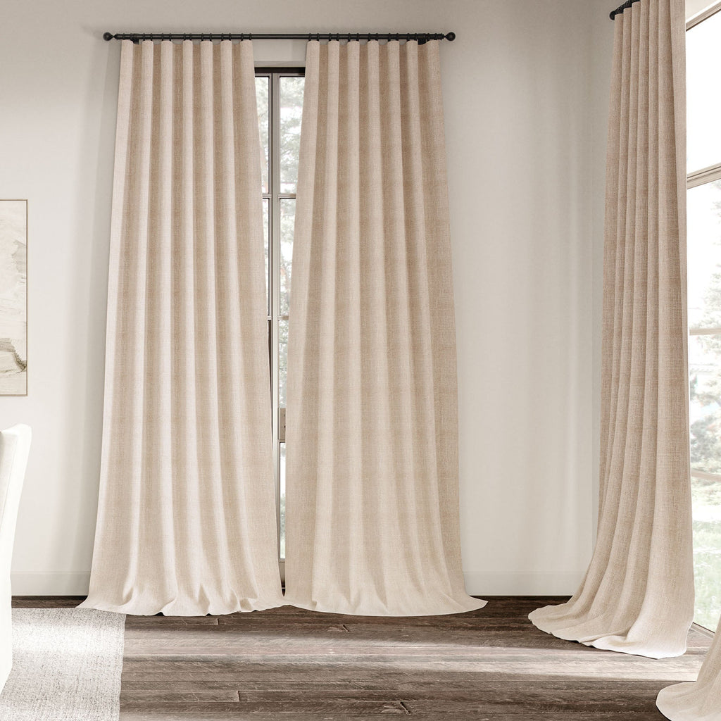 Harper Ivory Drapery Panels (Set of Two)