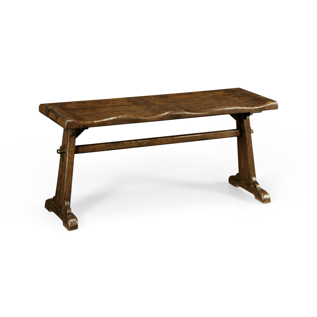 Casual Accents Dark Oak Tavern Dining Bench
