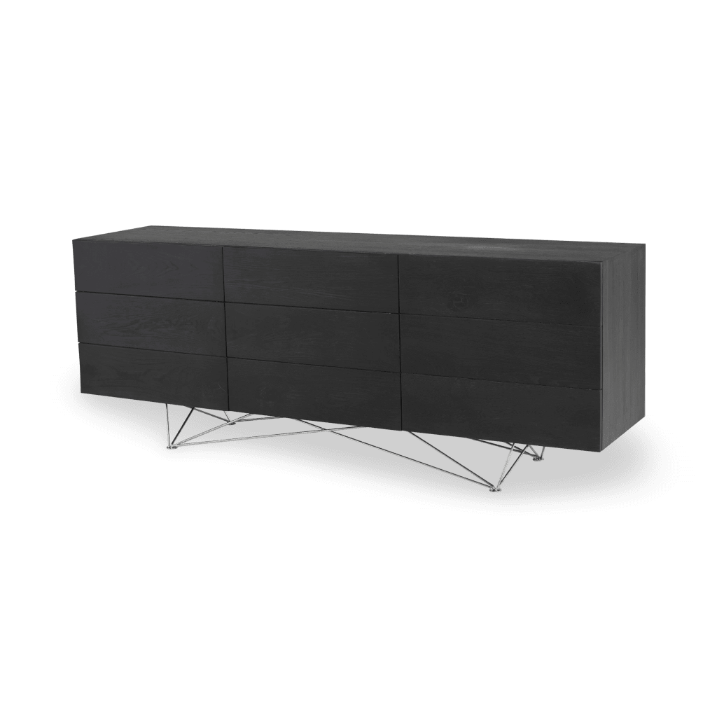 Zola Sideboard Cabinet - Ebonized