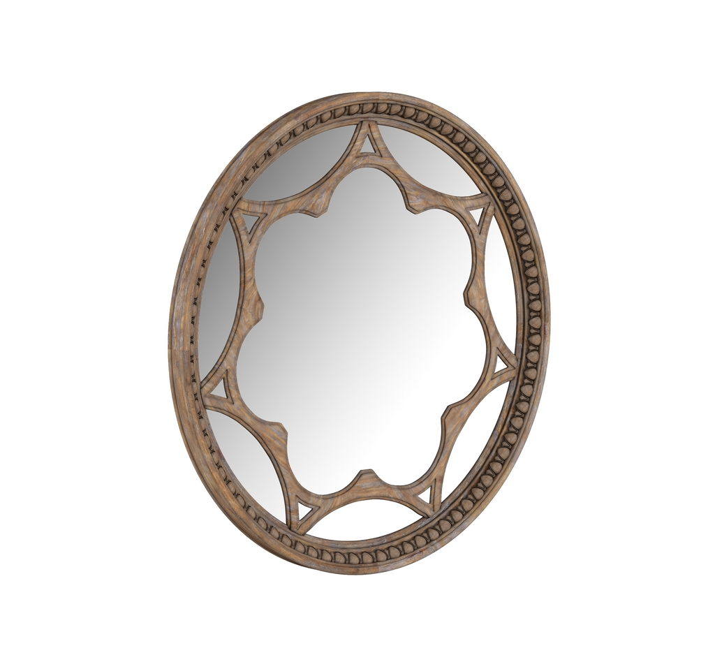 Architrave Round Mirror