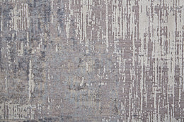 Lennon Transitional Abstract Taupe Tan Blue Area Rug (8' x 10')