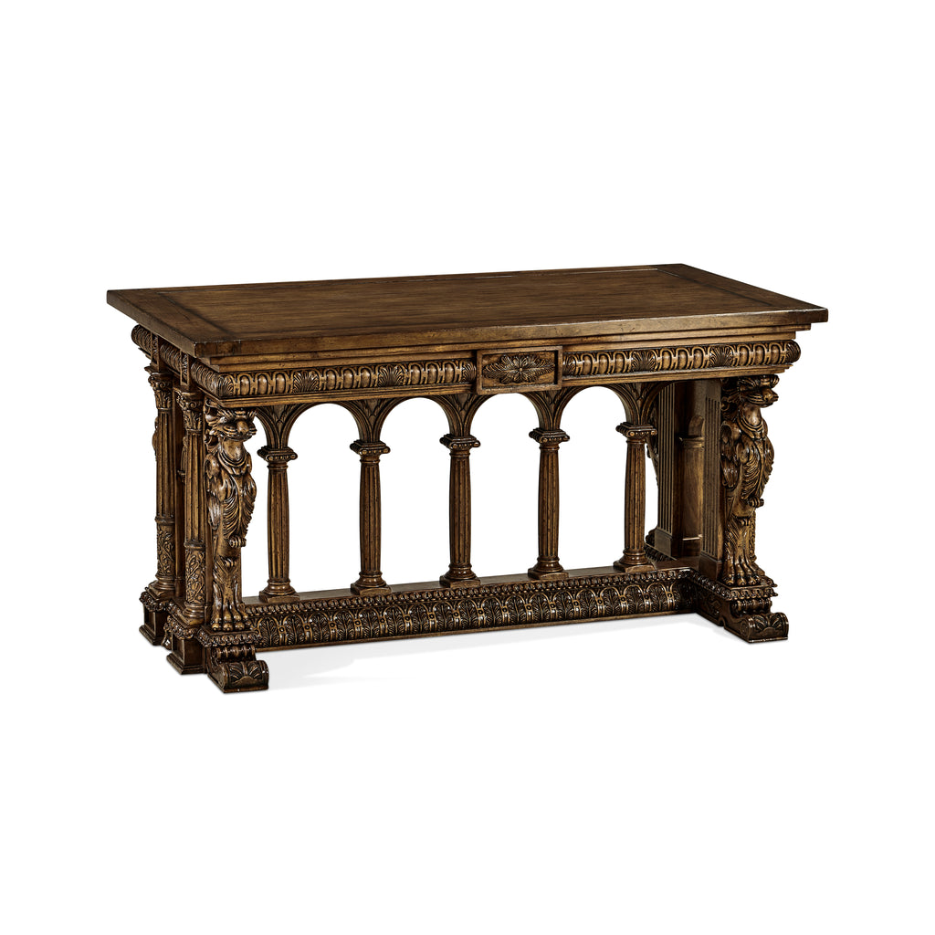 Tribeca French Renaissance Style Library Table