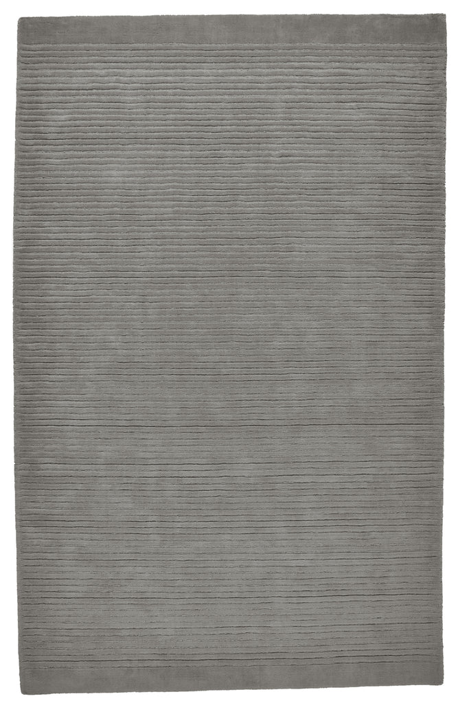 Wardon Transitional Solid Gray Area Rug (2' x 3')