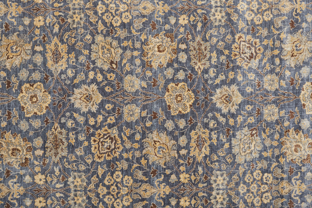 Ouray Traditional Oriental Blue Tan Taupe Area Rug (7'9" x 9'9")