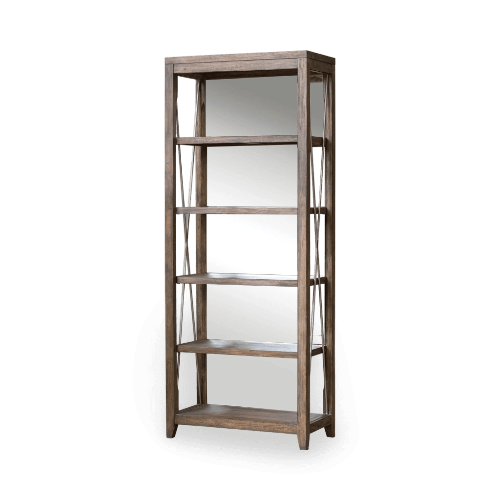 Delancey Weathered Oak Etagere