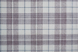 Crosby Transitional Plaid Gray Taupe Ivory Area Rug (5' x 8')