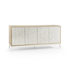 Water Pelagic Cast Metal Credenza