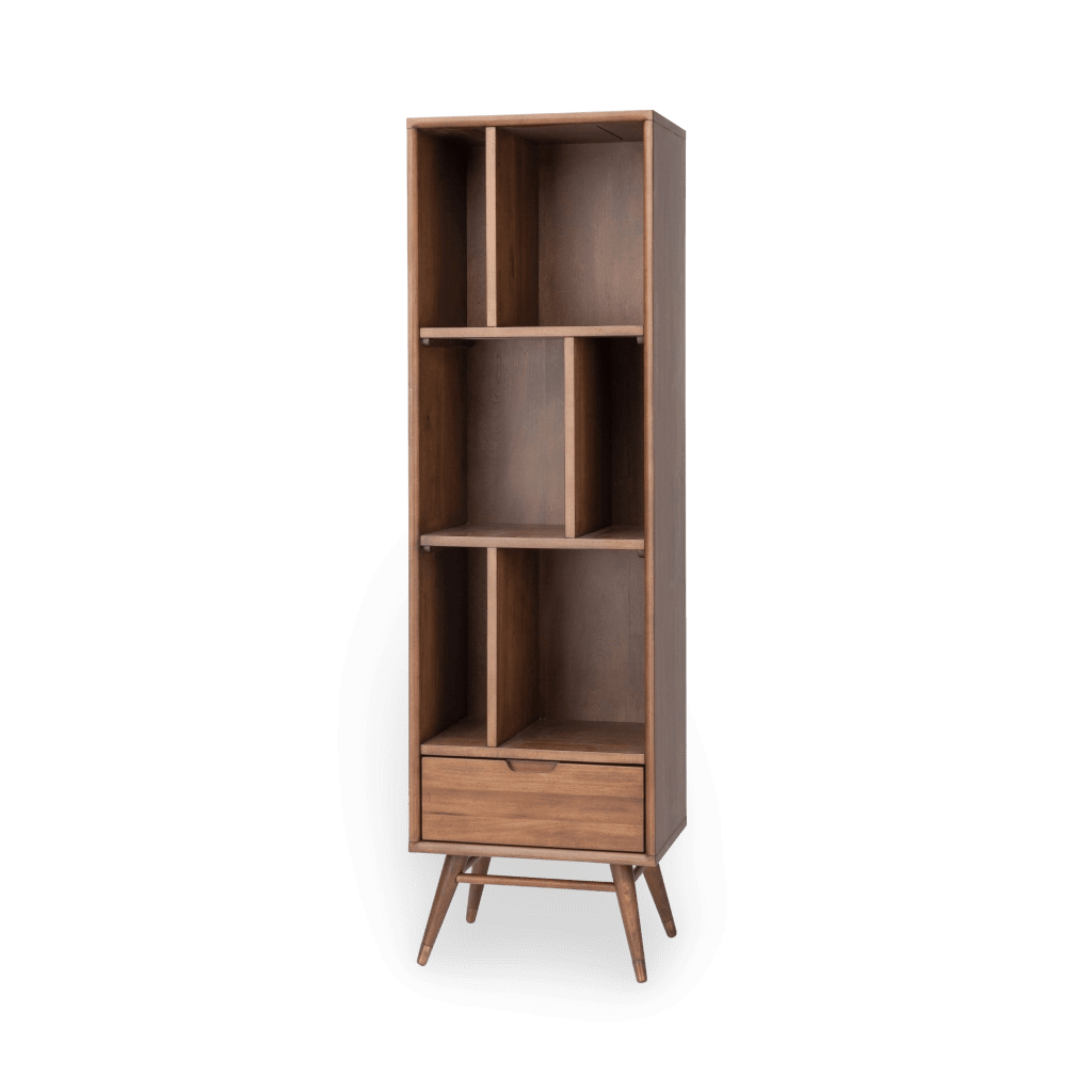 Baas Bookcase Shelving - Walnut, 19in