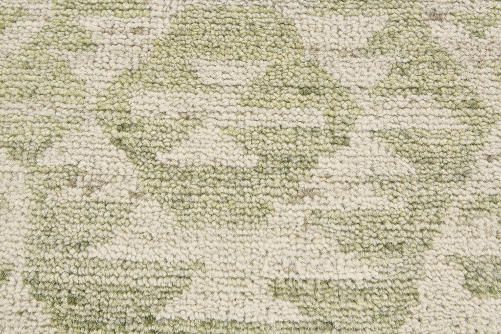 Nizhoni Transitional Southwestern Green Ivory Area Rug (2' x 3')