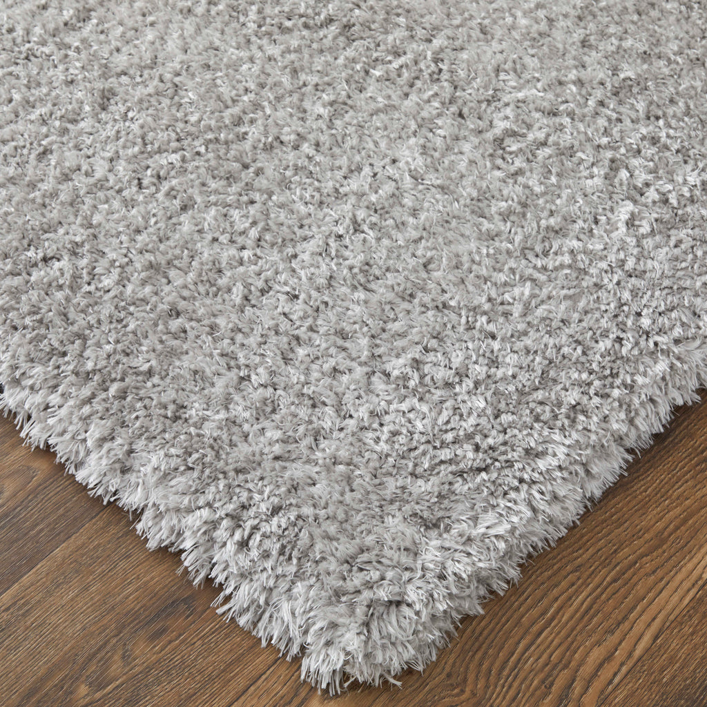 Darian Modern Solid Silver Gray Area Rug (5' x 8')