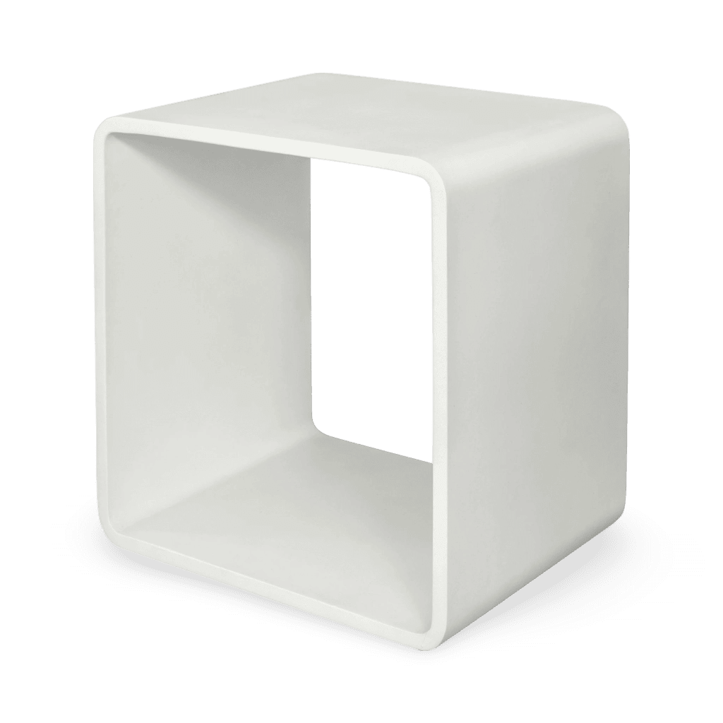 Cali Accent Cube, White