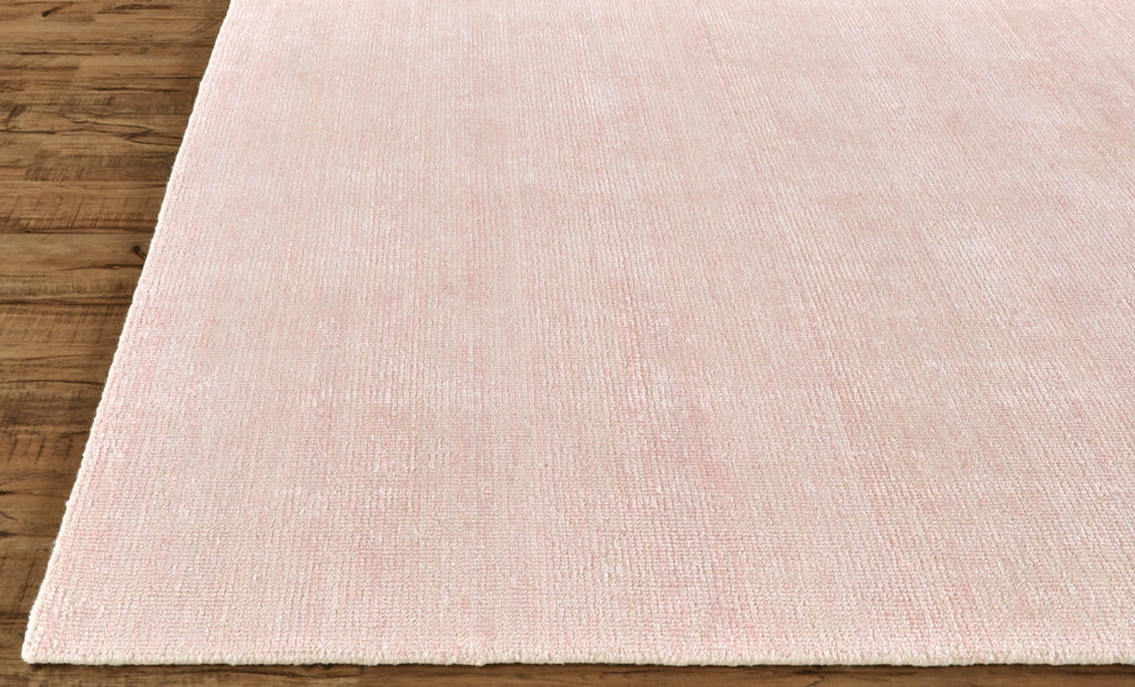 Burke Modern Abstract Pink Tan Area Rug (7'9" x 9'9")