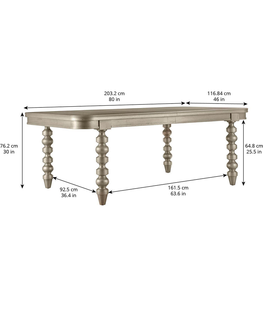 Morrissey Oldham Leg Dining Table - Bezel