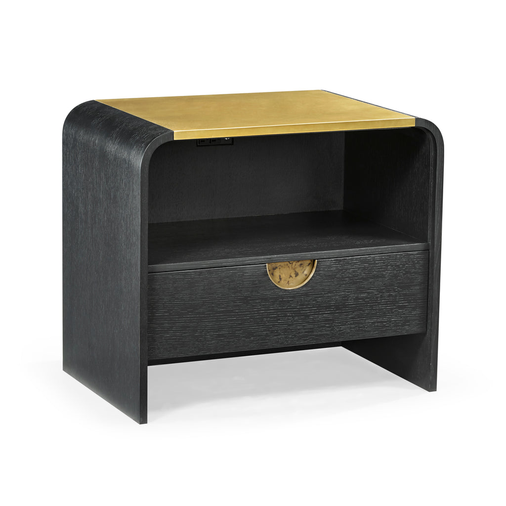 Fusion Curved Nightstand